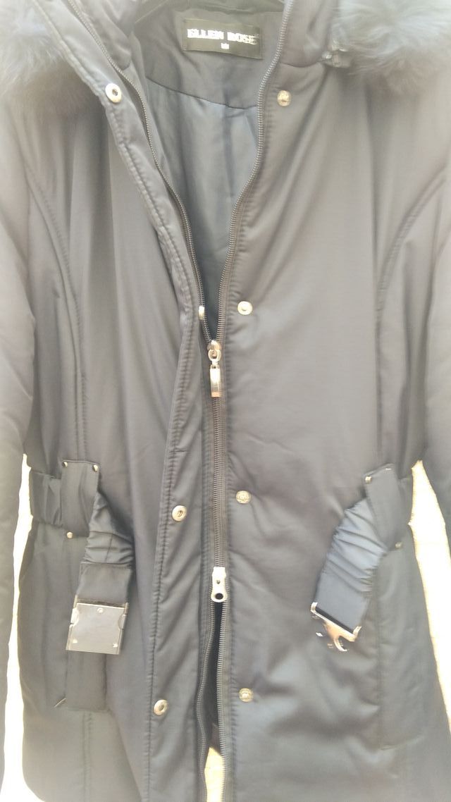 Piumino caldo donna nero