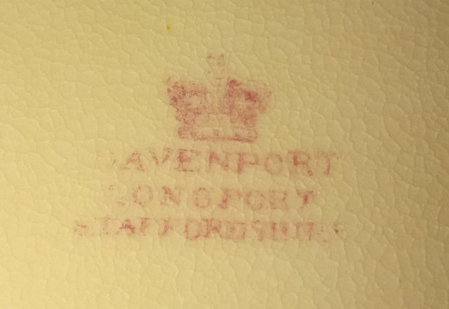 cuenco antiguo de porcelana