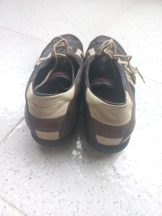 zapato camper vintage.