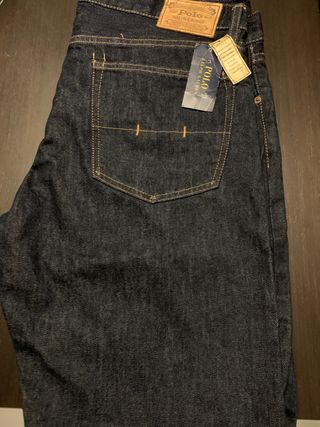 Vaqueros hombre POLO RALPH LAUREN A ESTRENAR. T36 de segunda mano por 35  EUR en Valencia en WALLAPOP