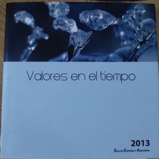 Libro sellos Valores en el tiempo 2013