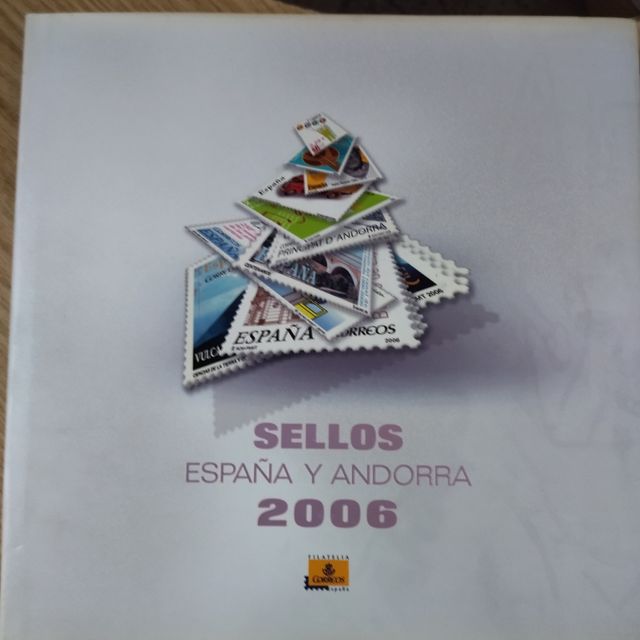 Libro Correos sellos España y Andorra 2006