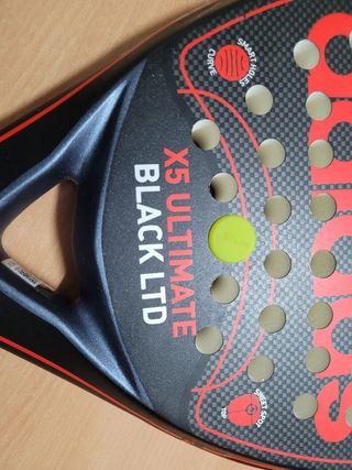 Pala de Padel ADIDAS X5 ULTIMATE BLACK LTD de segunda mano por 75 EUR en  Mataró en WALLAPOP