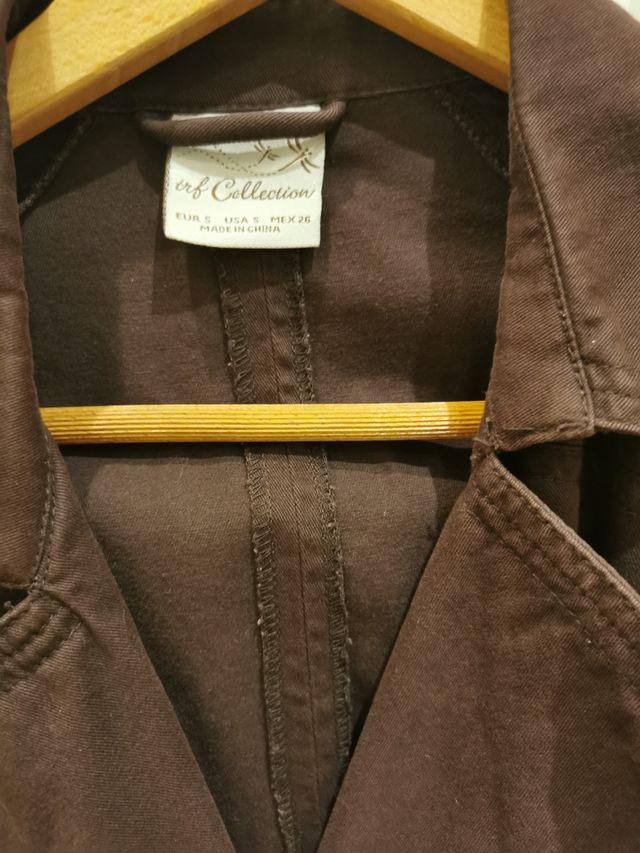 Casaco marrom tamanho S