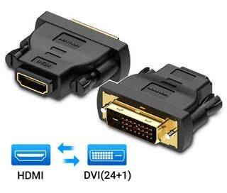 Adaptador DVI Macho a HDMI Hembra PC FUENGIROLA