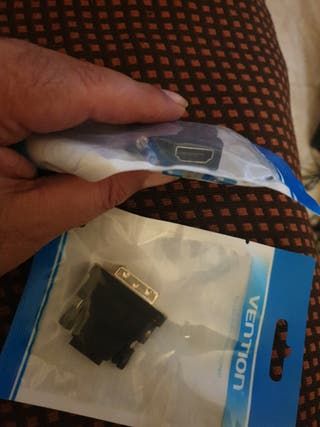 Adaptador DVI Macho a HDMI Hembra PC FUENGIROLA