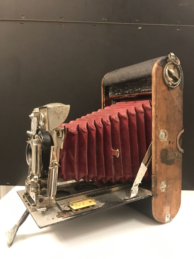 Foto di macchine vintage soffietti molto vecchi