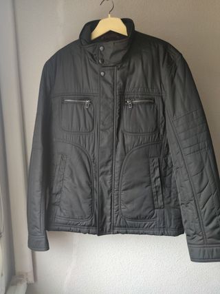 Cazadora hombre, DUSTIN color negro, Talla 48 de segunda mano por 49 EUR en  Parla en WALLAPOP