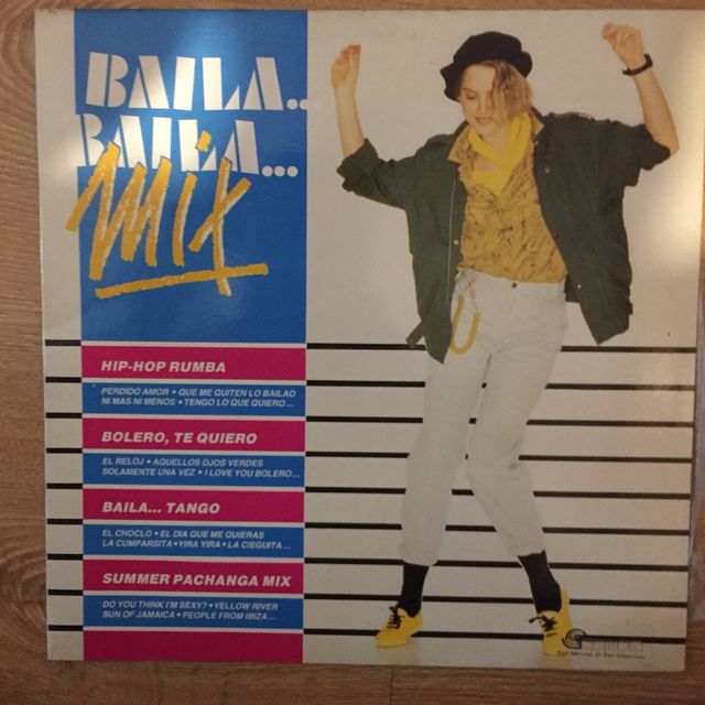 Lote de 7 vinilos Lp para bailar y fiestas