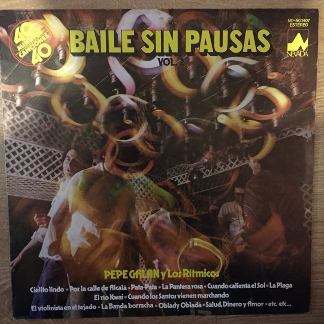 Lote de 7 vinilos Lp para bailar y fiestas