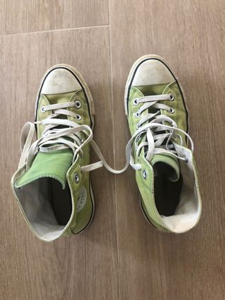 converse verdes 80