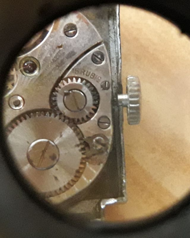 reloj para piezas - antiguo