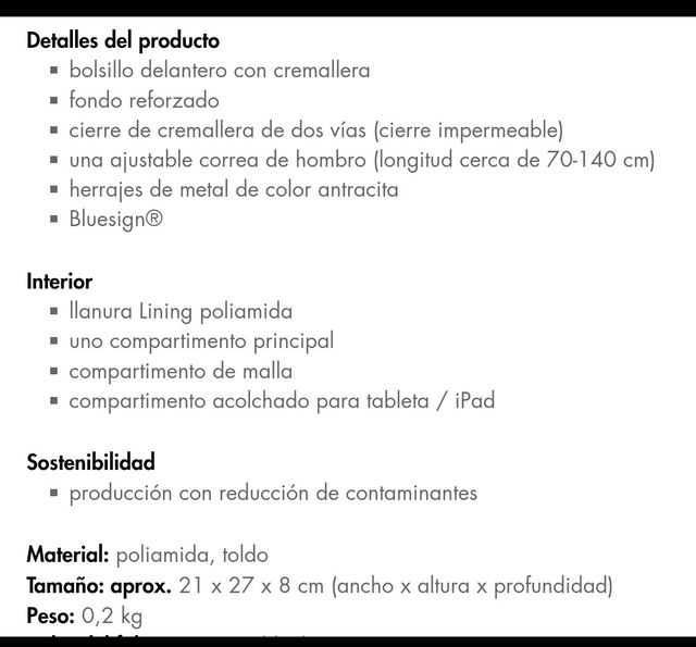 Haglofs bandolera impermeable