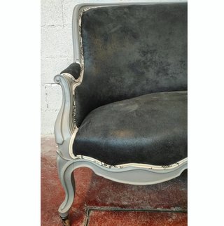 Sofá antiguo francés estilo Luis XV restaurado