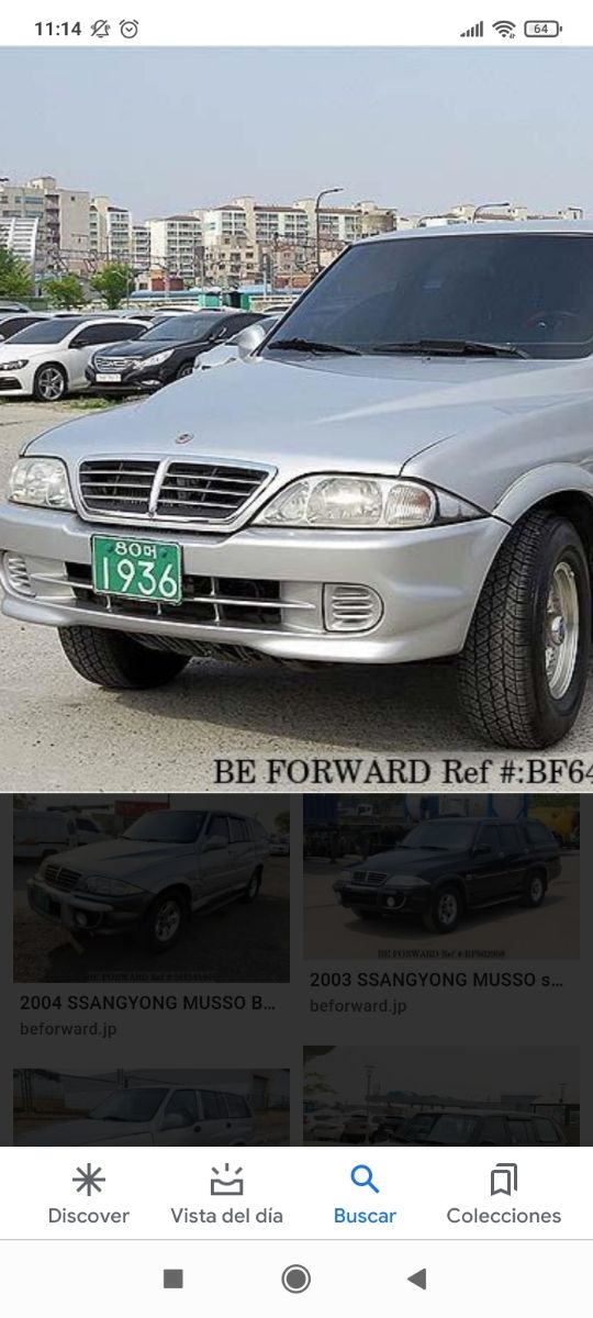 SsangYong Musso 2001 DESPIECE