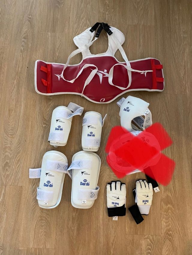 Attrezzatura da taekwondo per bambini