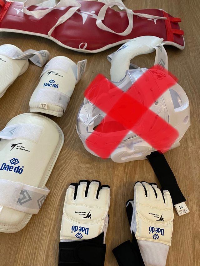 Attrezzatura da taekwondo per bambini