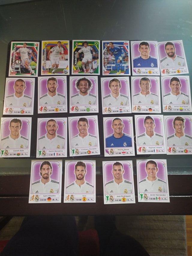 Real Madrid La Liga 14 15 Panini Raro
