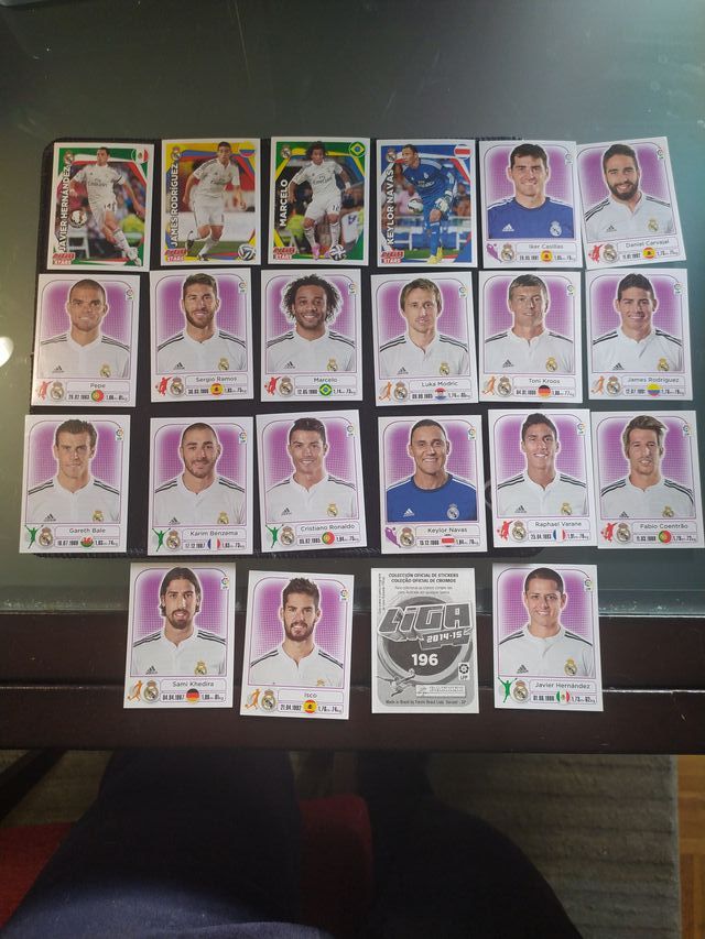 Real Madrid La Liga 14 15 Panini Raro