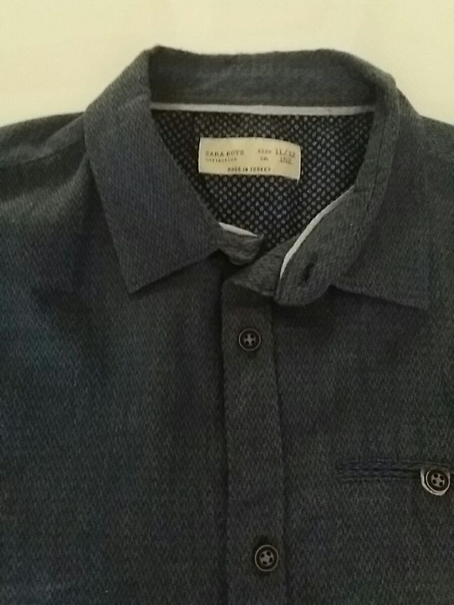 Camisa Zara Boys niño talla 11/12 años.