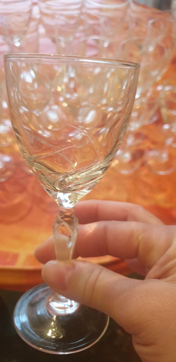 cristaleria 24 piezas sin estrenar