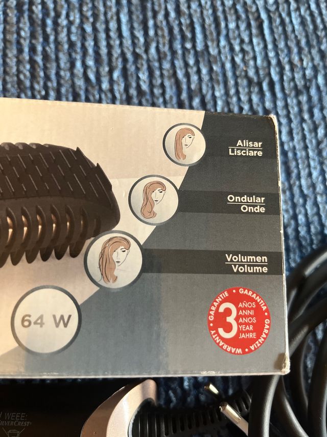 Cepillo alisador 3 en 1 Silver Crest