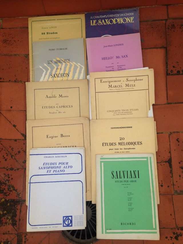 Métodos Saxofón Clásico