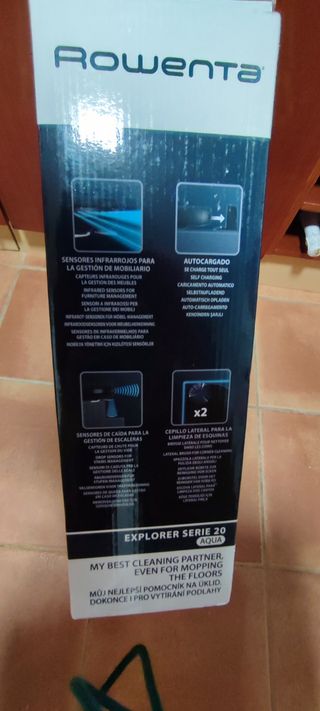 Robot limpieza rowenta Explorer Serie 20 aqua de segunda mano por 105 EUR  en Bormujos en WALLAPOP