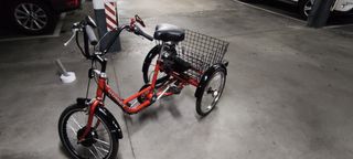 bicicleta tres ruedas adulto segunda mano