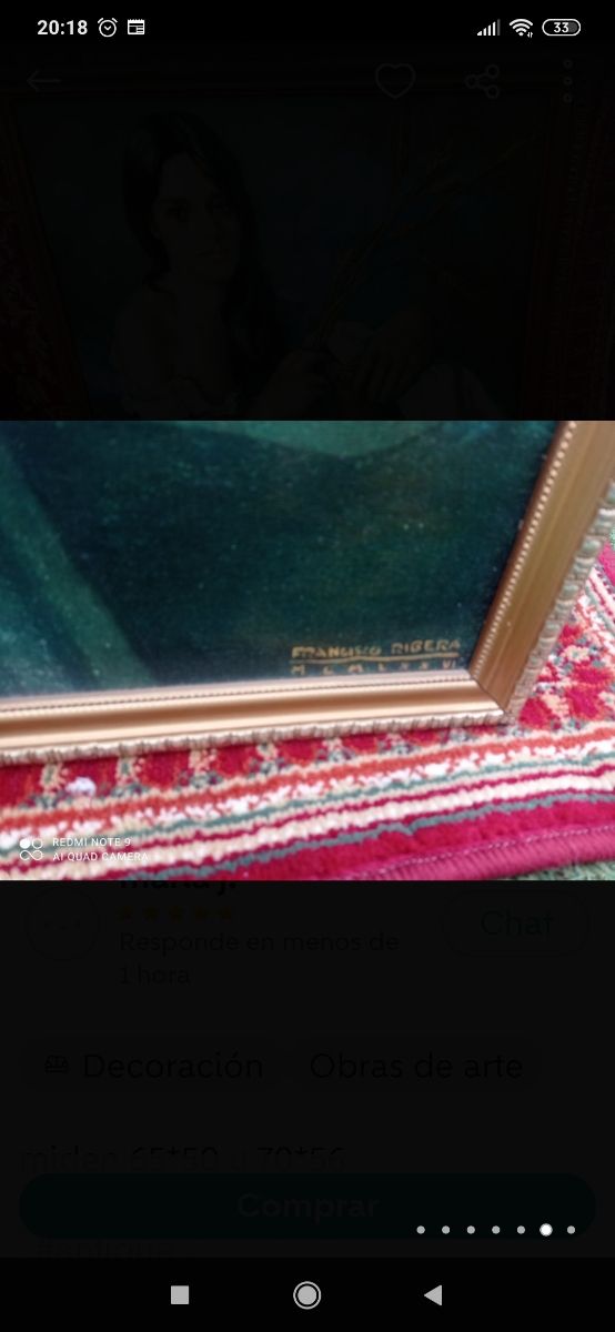 dos preciosos cuadros de mujer