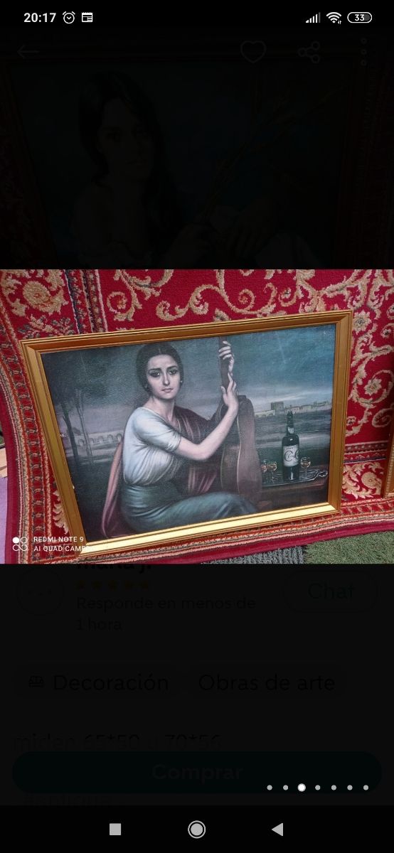 dos preciosos cuadros de mujer