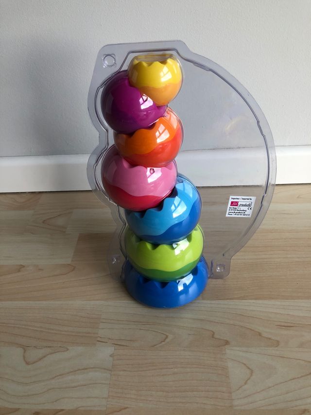 Juego apilable echilibrio