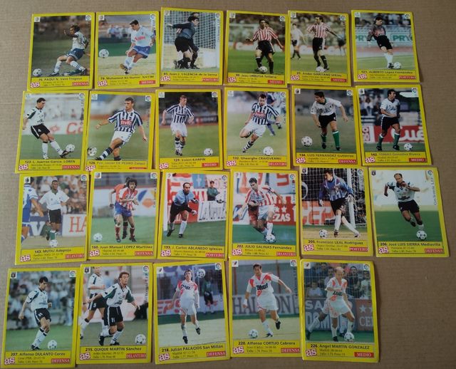 ases de la liga cromos