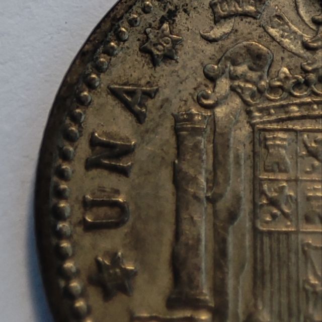 F17 Moneda 1 Peseta 1963-66 EBC