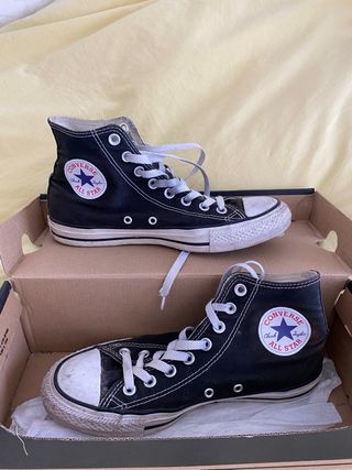 converse negras olx