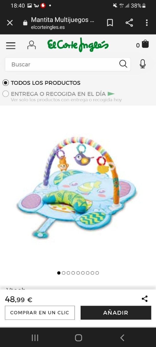 Manta Multi juegos Vtech baby