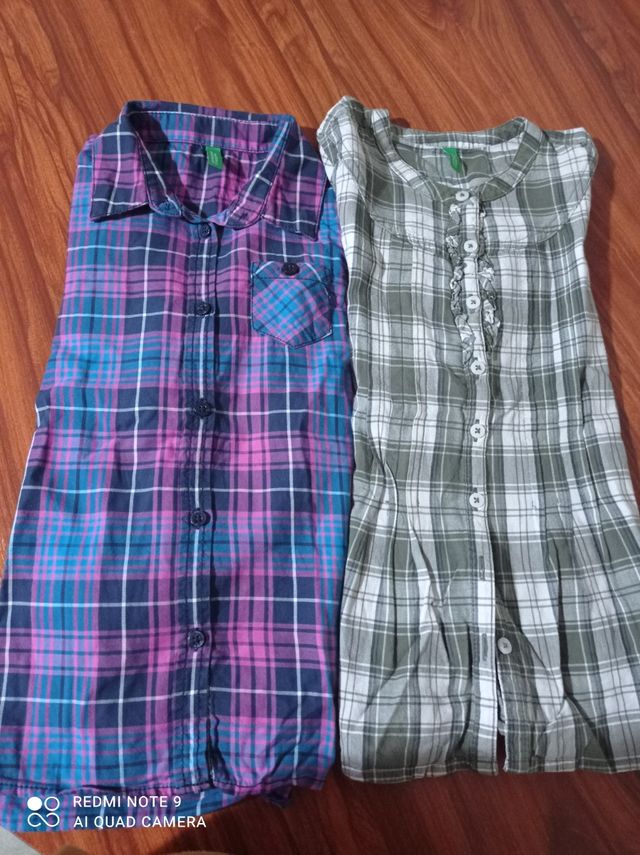 Camisas niña Benetton 