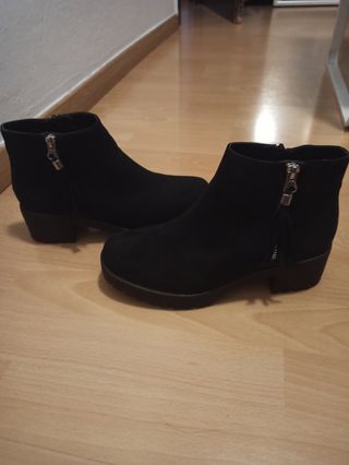 Terciopelo de Botas y Botines para Mujer en color rosa | FASHIOLA.mx