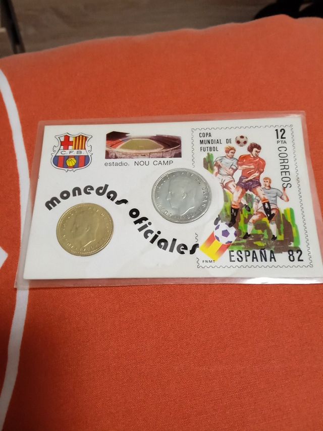 monedas mundial de España 82