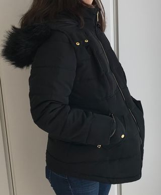 Abrigo plumas premama Talla S de segunda mano por 30 EUR en Madrid en  WALLAPOP