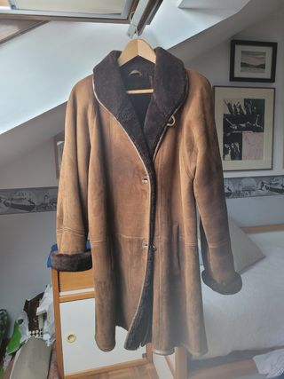 abrigo ante marron