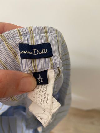 Pijama rayas hombre Massimo Dutti de segunda mano por 24 EUR en Terrassa en  WALLAPOP