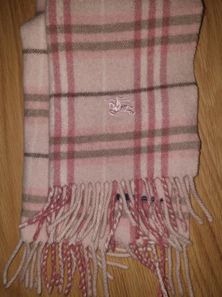 bufanda burberry wallapop