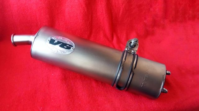 Tubo escape Leovince V6 Hand Made Titanium