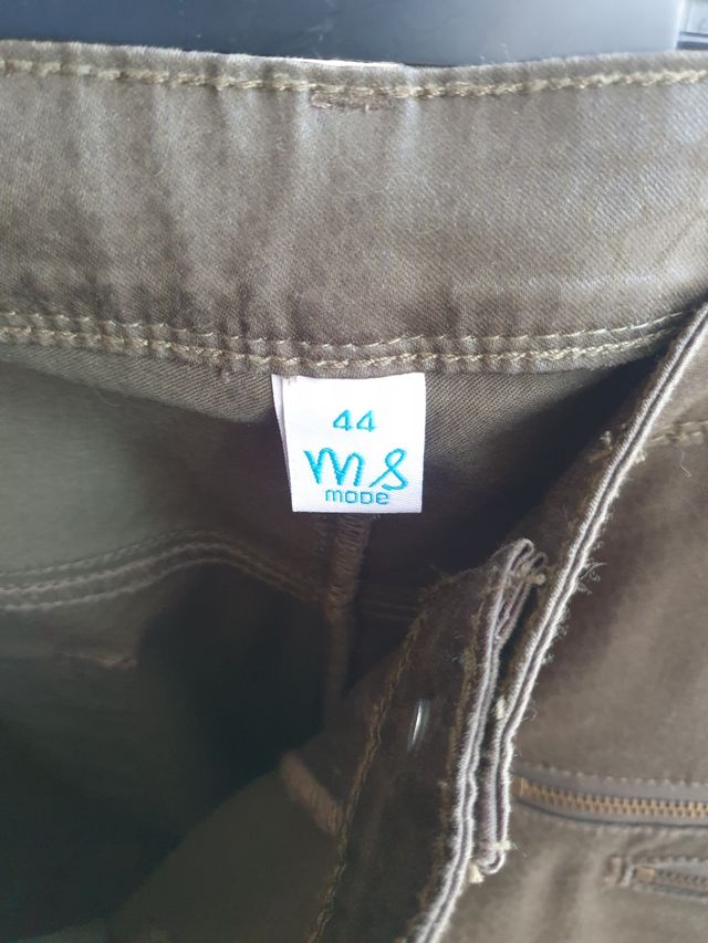 Pantalon nuevo dorado y verde