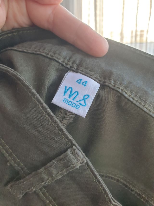 Pantalon nuevo dorado y verde