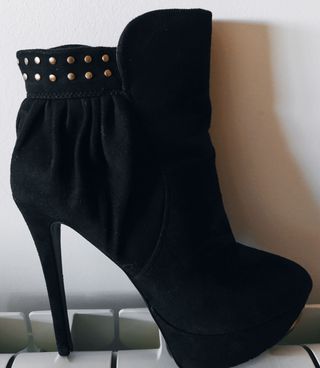 Botines de tacon Marypaz de segunda mano por 20 EUR en Santa Perpètua de  Mogoda en WALLAPOP
