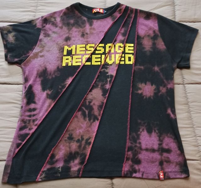 Camiseta message received, talla M