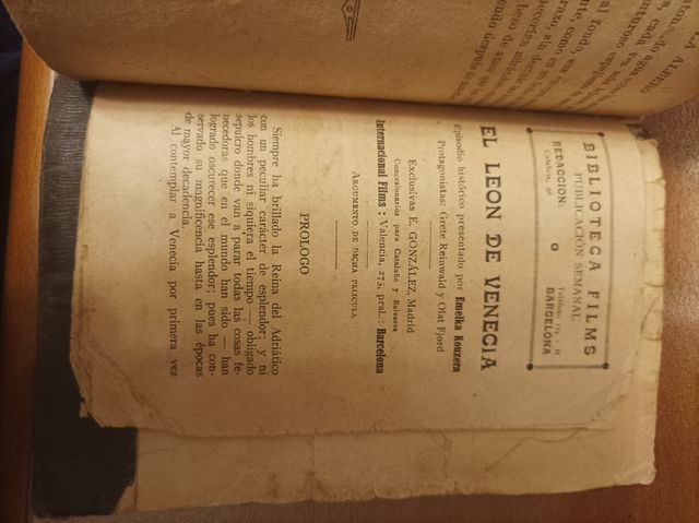 Libro, Fiestas de muerte y amor