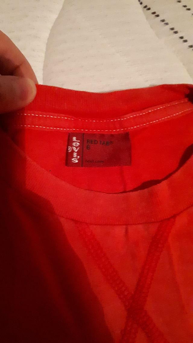 camiseta levis 6 años